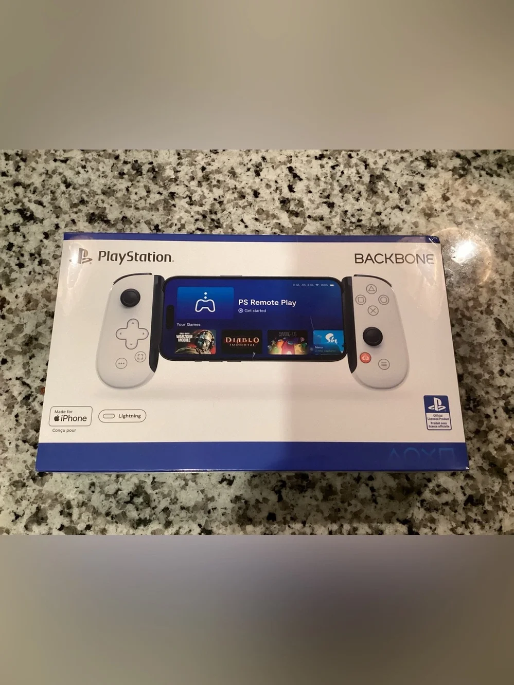 Backbone One PlayStation Edition 2nd Generation iPhone Lightning Sealed NEW